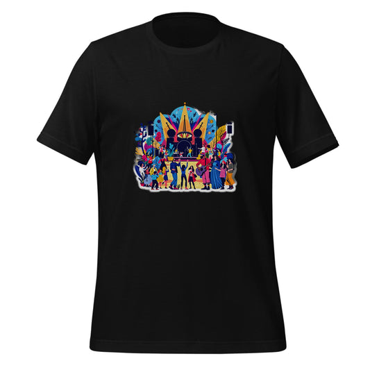 unisex concert tee - illustrated t-shirt - unisex