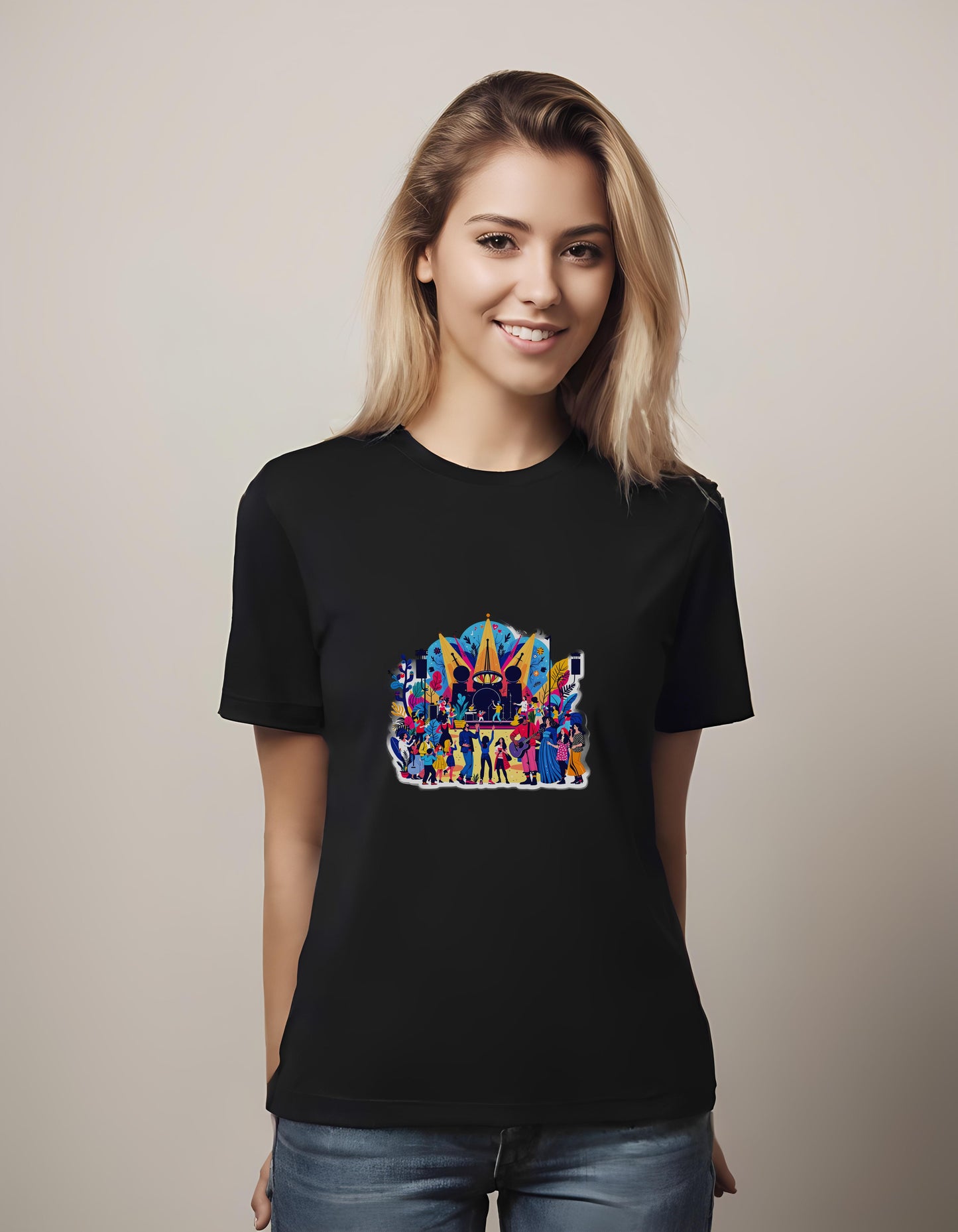 festival goers - unisex - t-shirt