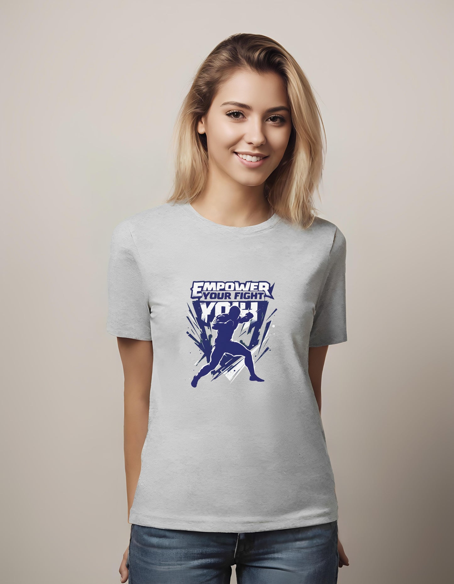 action - motivational design - t-shirt - dynamic artwork