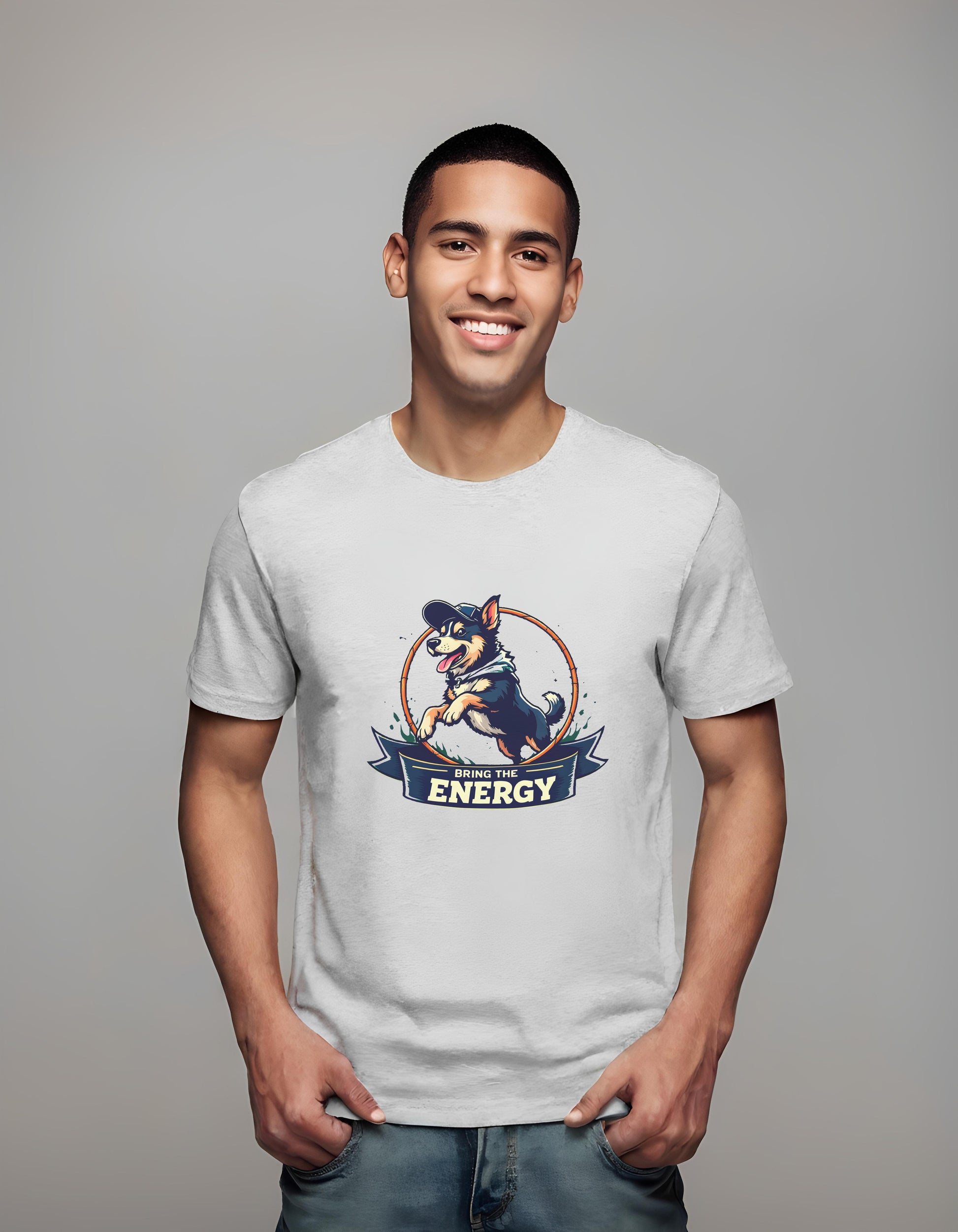 t-shirt - playful illustration - dog owners - sports fans