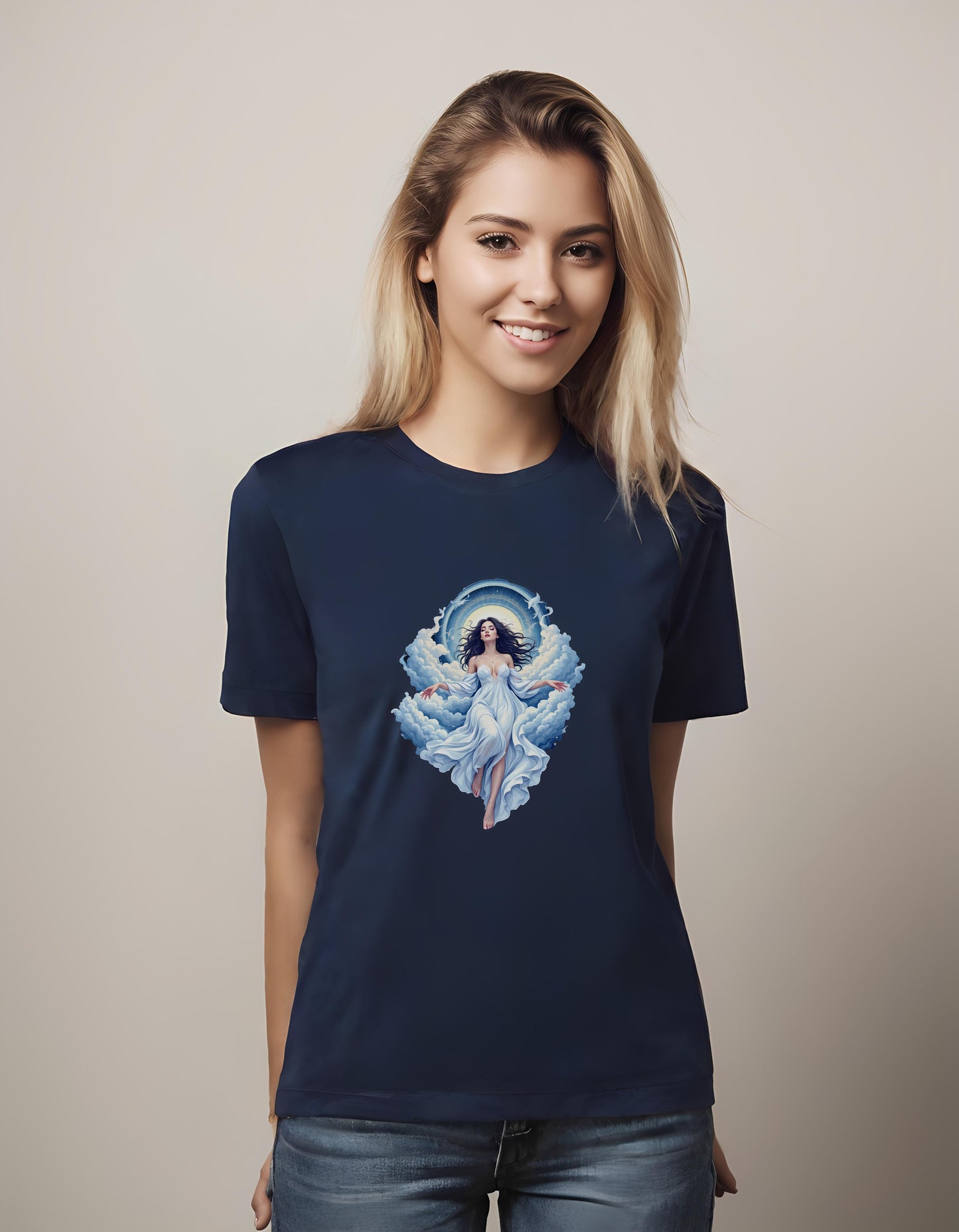 dreamscape - stylish comfort tee - peaceful t-shirt