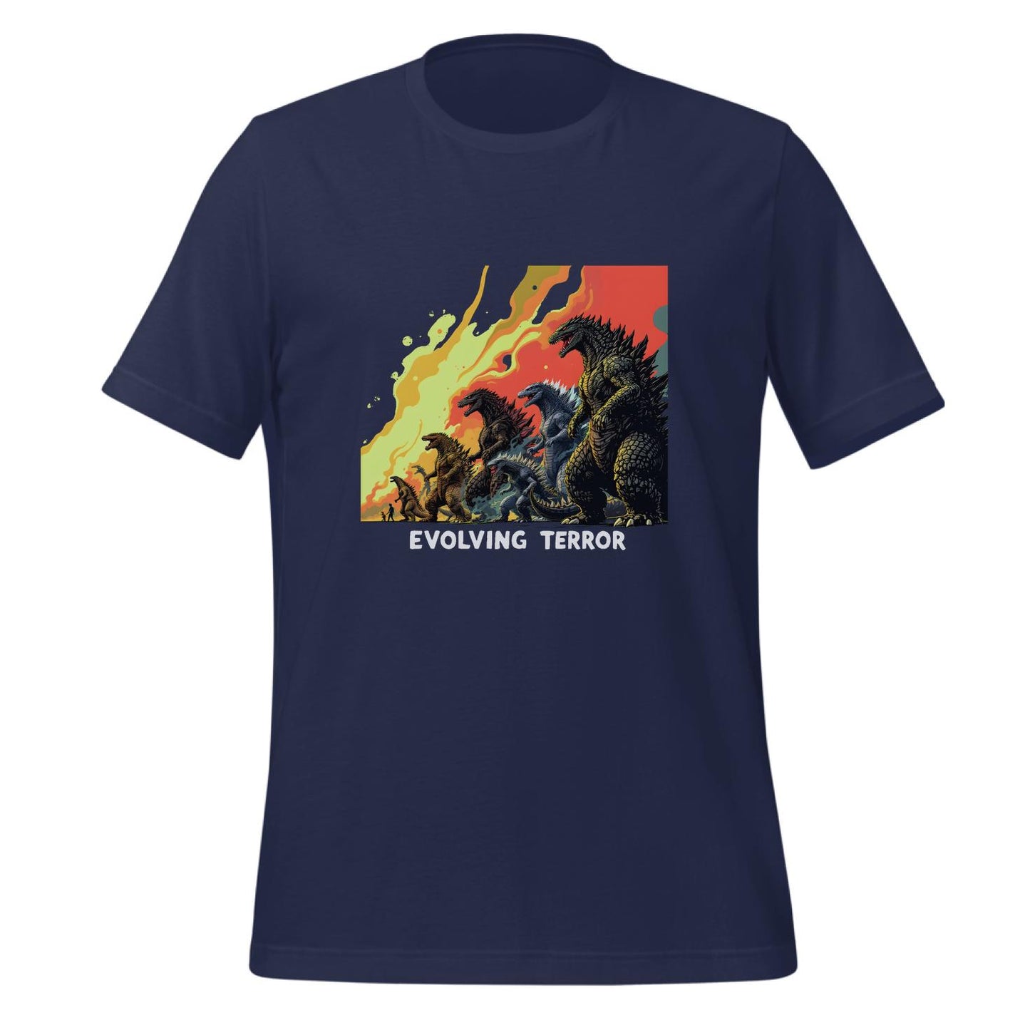 movie merchandise - godzilla art - t-shirt - pop culture fans