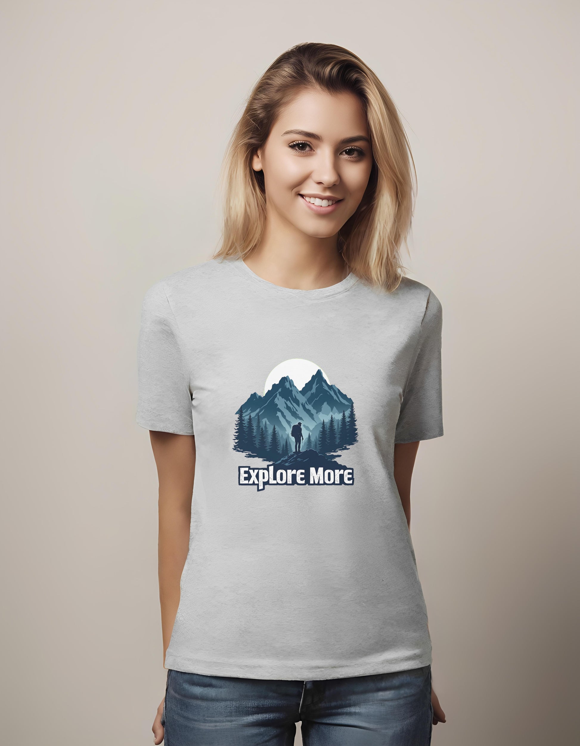 outdoor enthusiasts - t-shirt - relaxation - explore more print