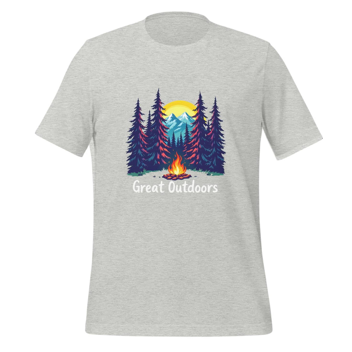 outdoor adventure art - outdoors - t-shirt