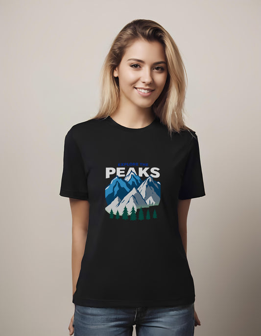 friends - t-shirt - designers - mountain range