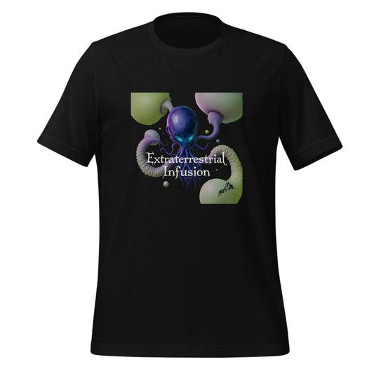 fantasy organism - t-shirt - deep space - alien art