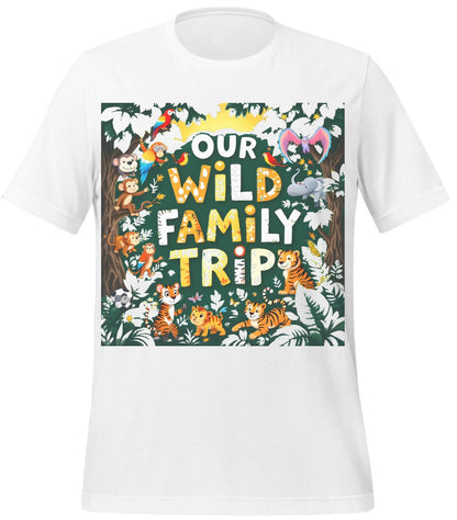 t-shirt - whimsy - white - nature celebration