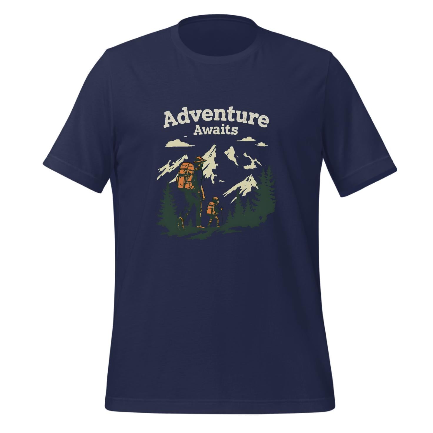 hiking t-shirt - father son outdoor adventure