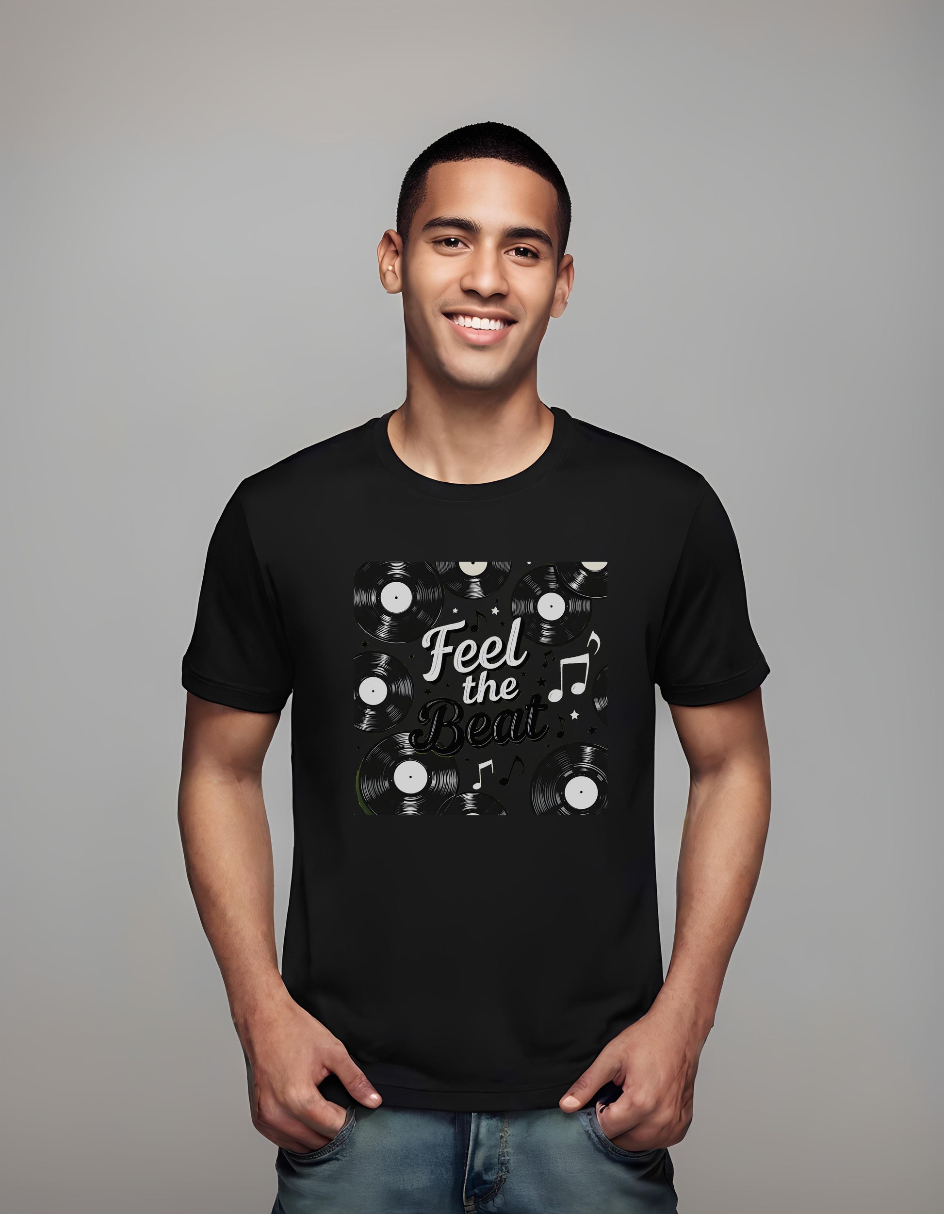 feel the beat design - playfulness - t-shirt - vibrancy