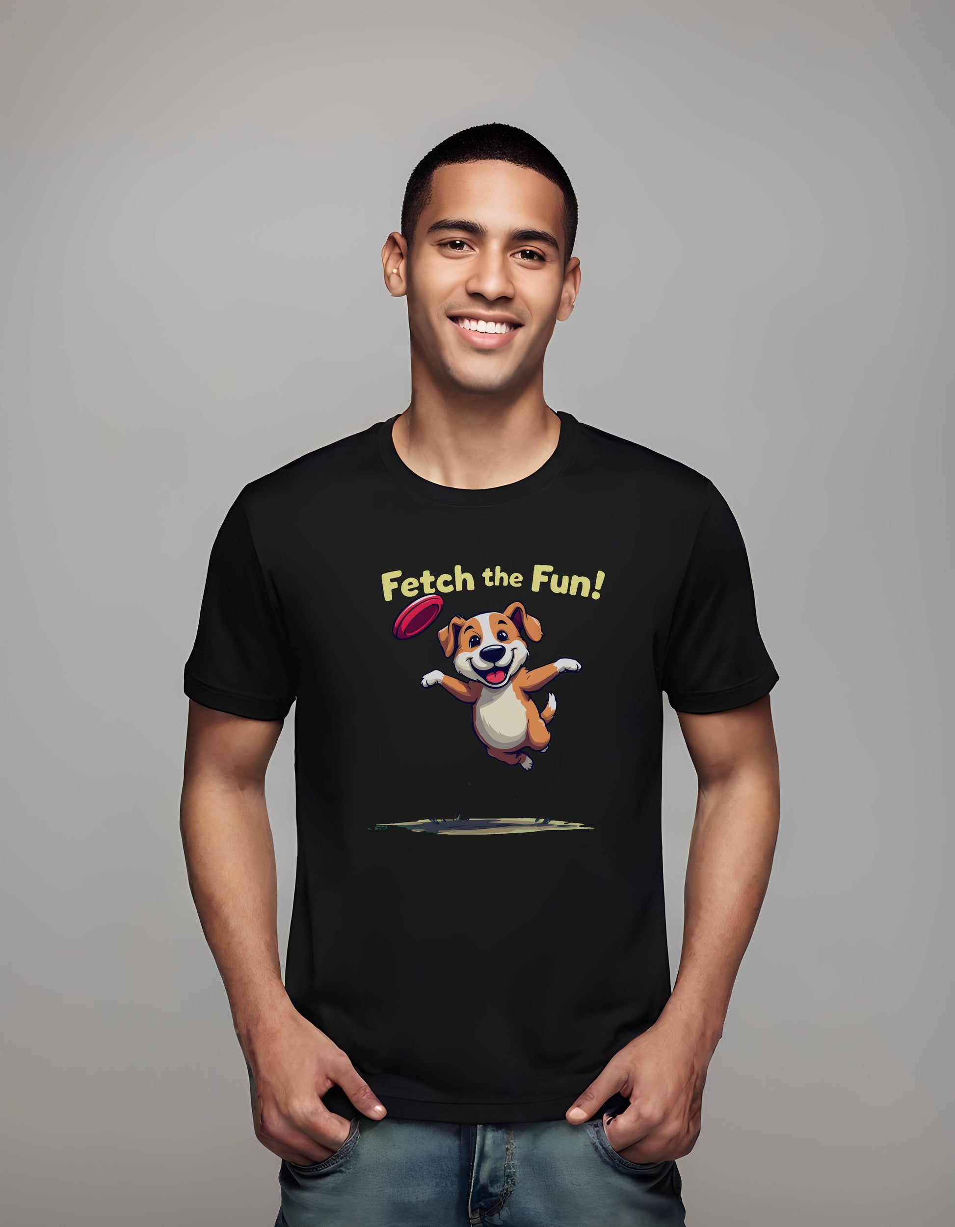 colorful pet design - comfortable t-shirt