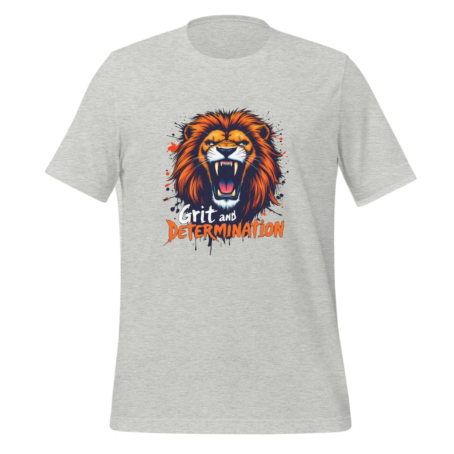 artistic lion depiction - family - t-shirt - bold graphic prints