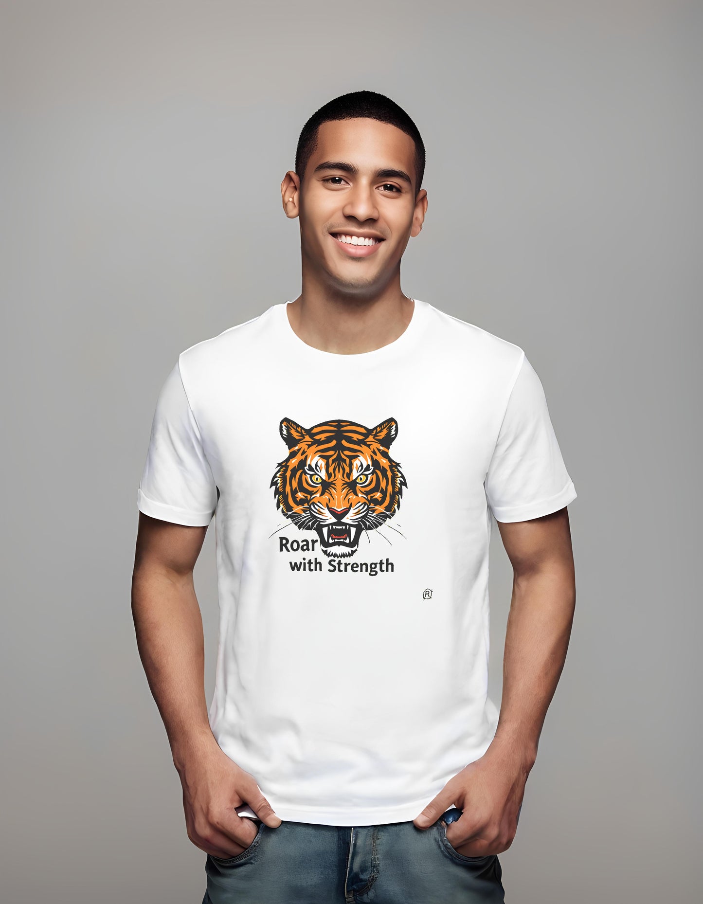 t-shirt - realism - tiger - art collectors