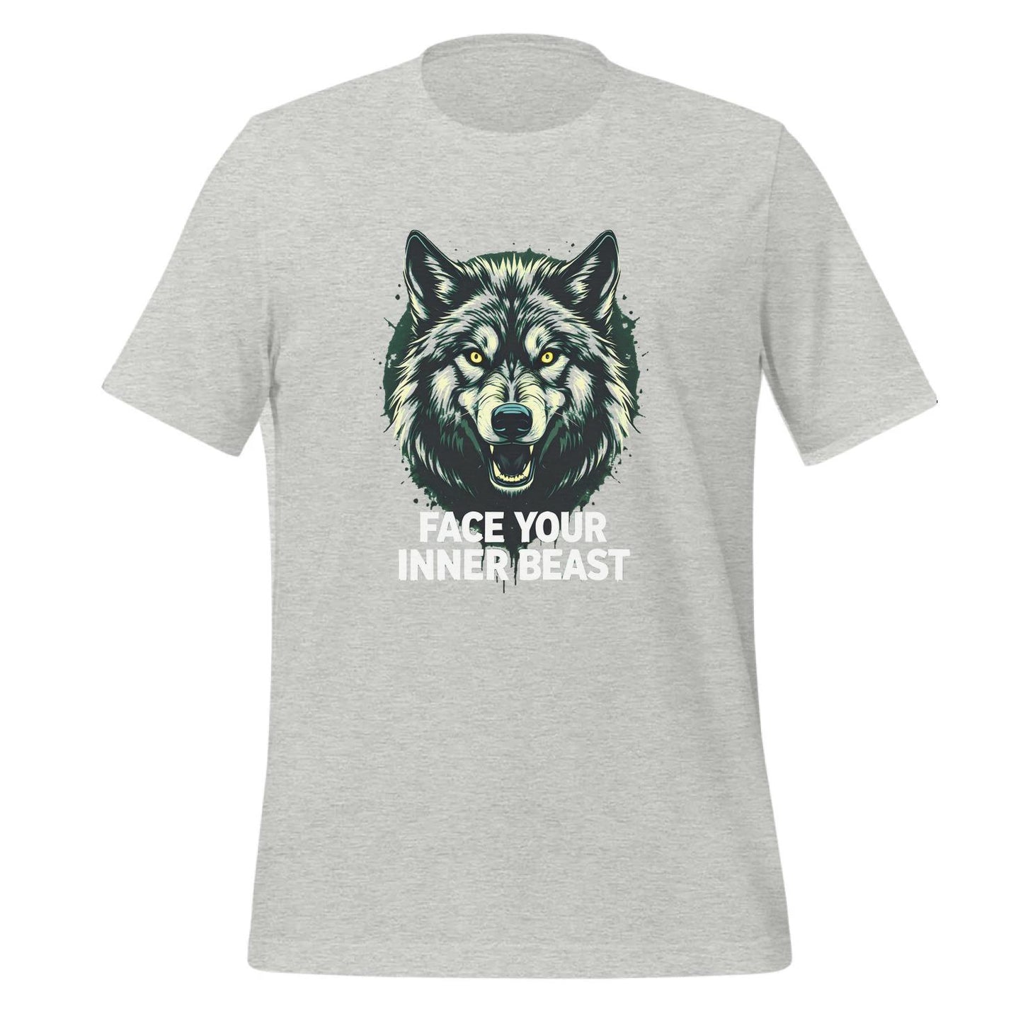 courage shirt - wolf - nature enthusiasts - t-shirt