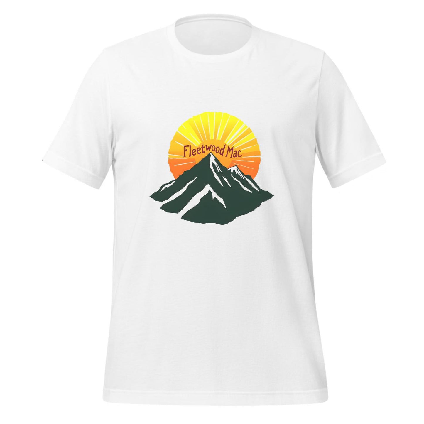 harmony - mountain and sun art - t-shirt - nostalgia