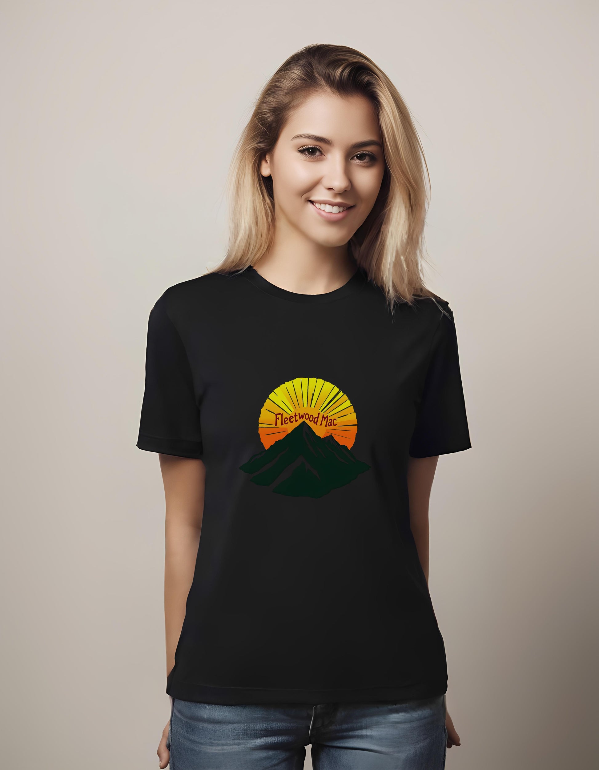 t-shirt - collectors - artistic music prints - sun & mountains