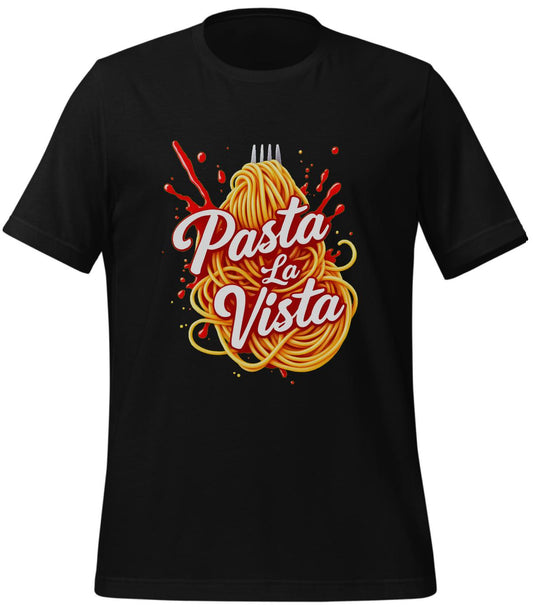 fun food art - black - t-shirt - foodie inspired tshirt - unique food design