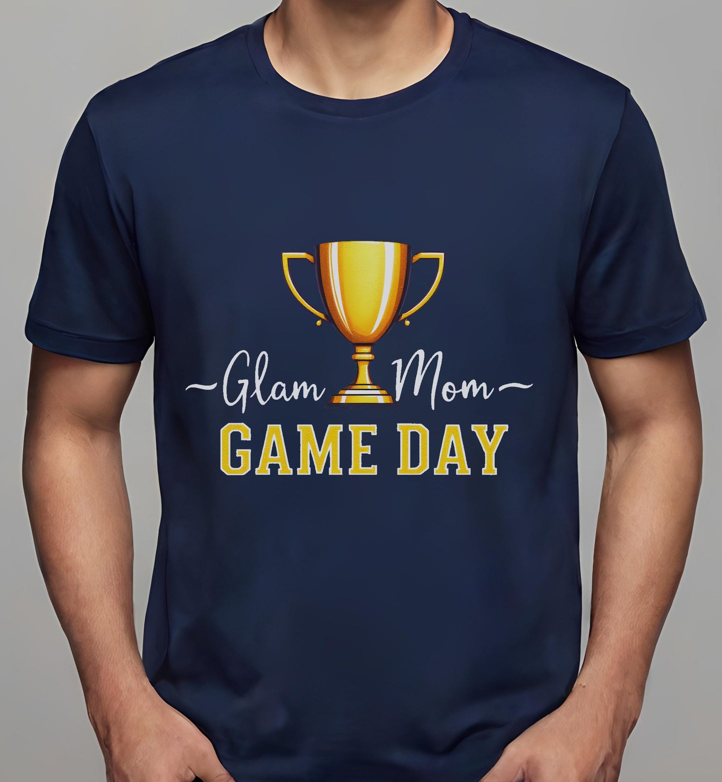 winners - organizers - navy - t-shirt - elegant trophy art