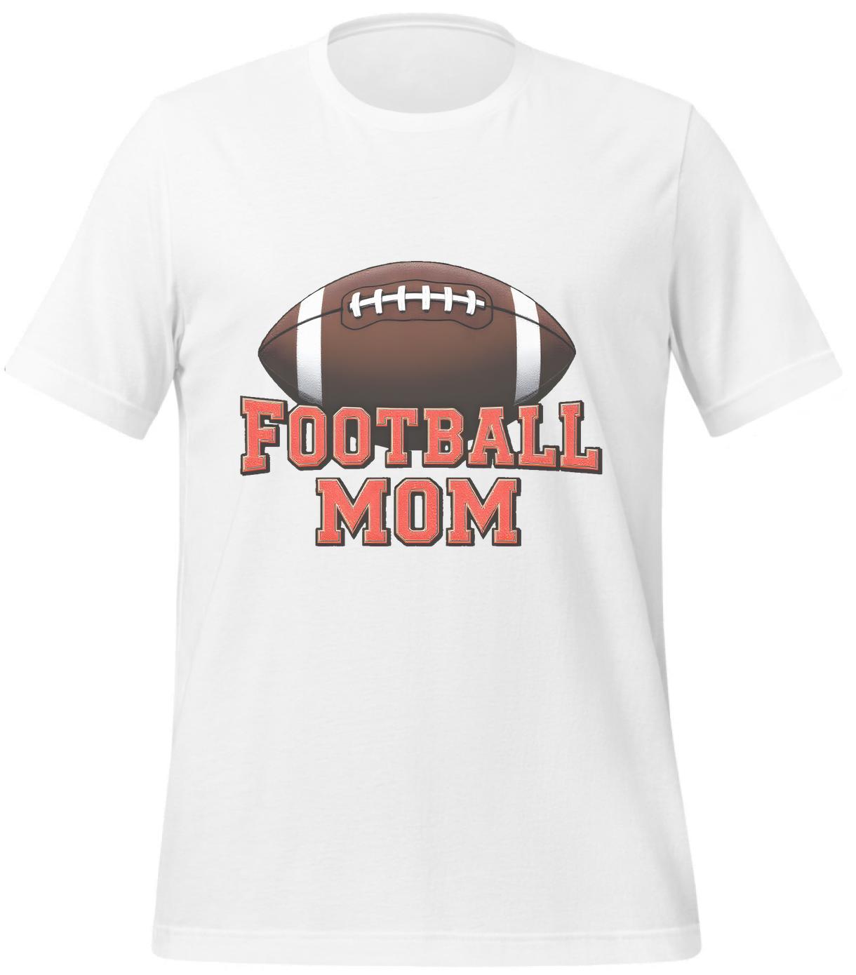 strength - white - football - t-shirt - authentic leather football