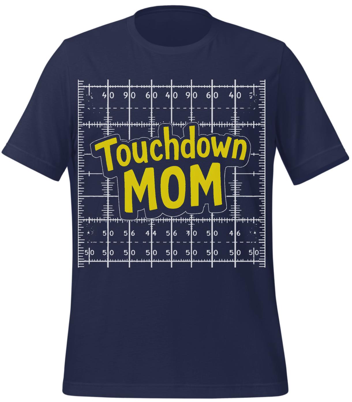 football - coaches - family - navy - t-shirt