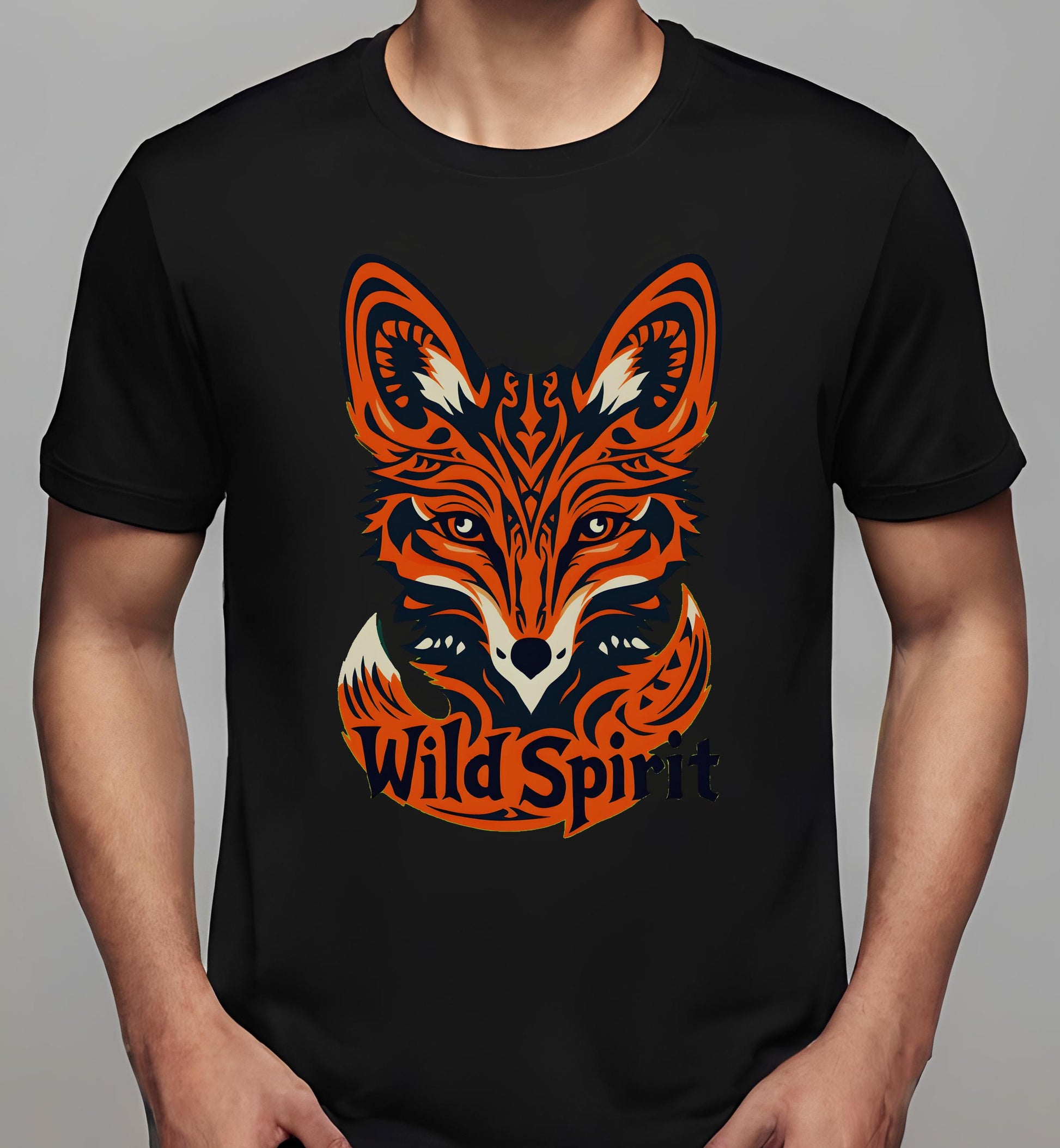 fox - black - home decorators - musicians - t-shirt