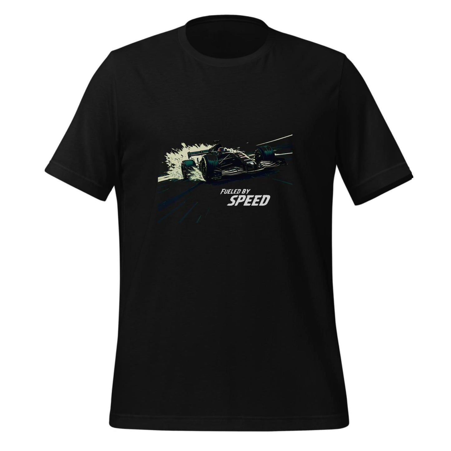 velocity - motorsport fans - bold racing art - t-shirt