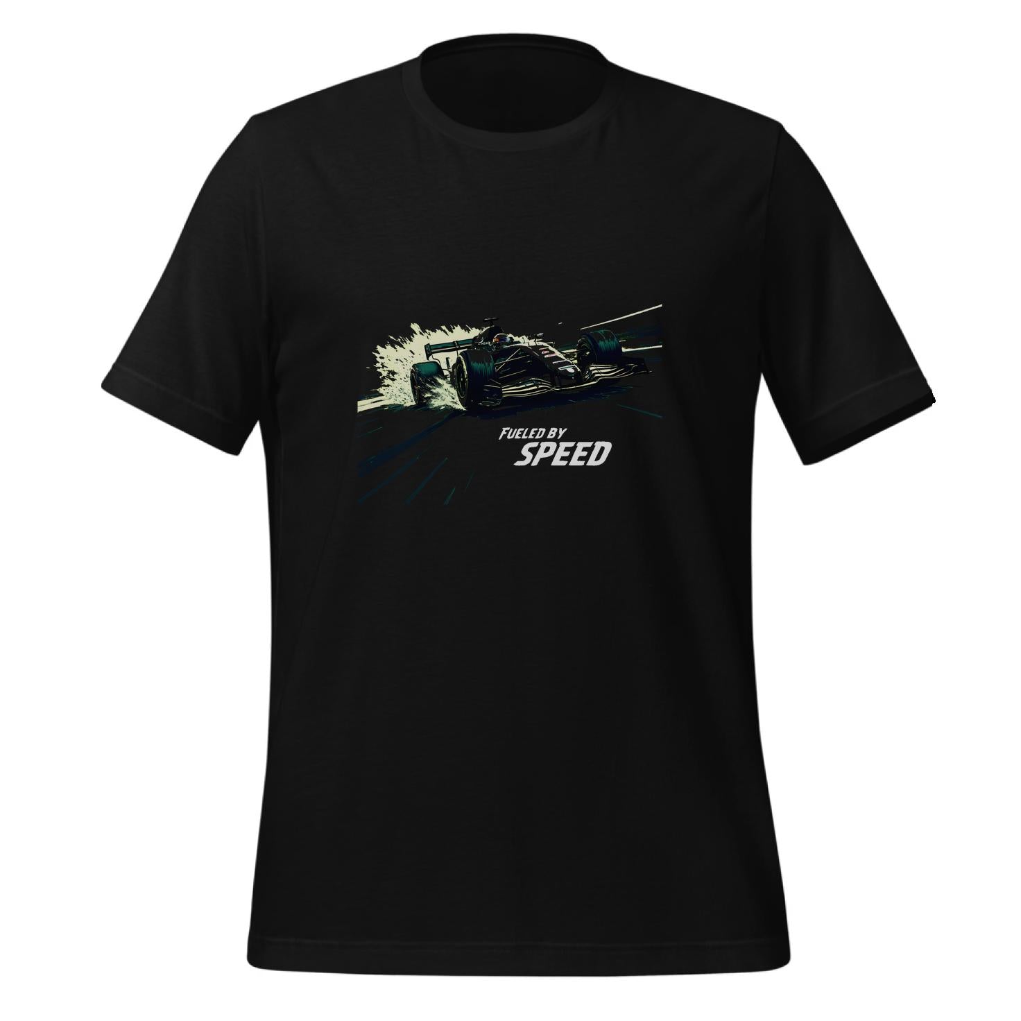 velocity - motorsport fans - bold racing art - t-shirt