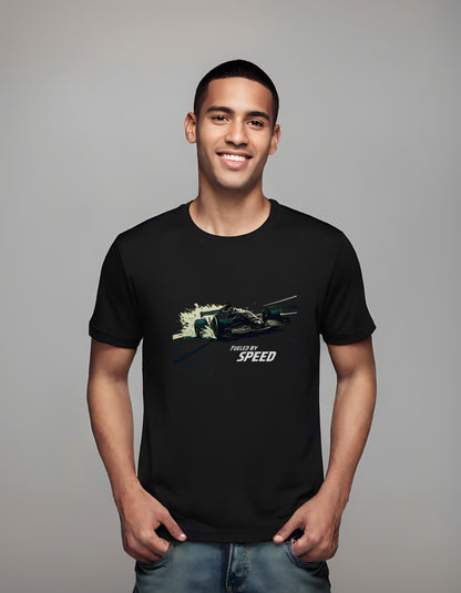 car lovers gift - motion lines art - t-shirt - velocity