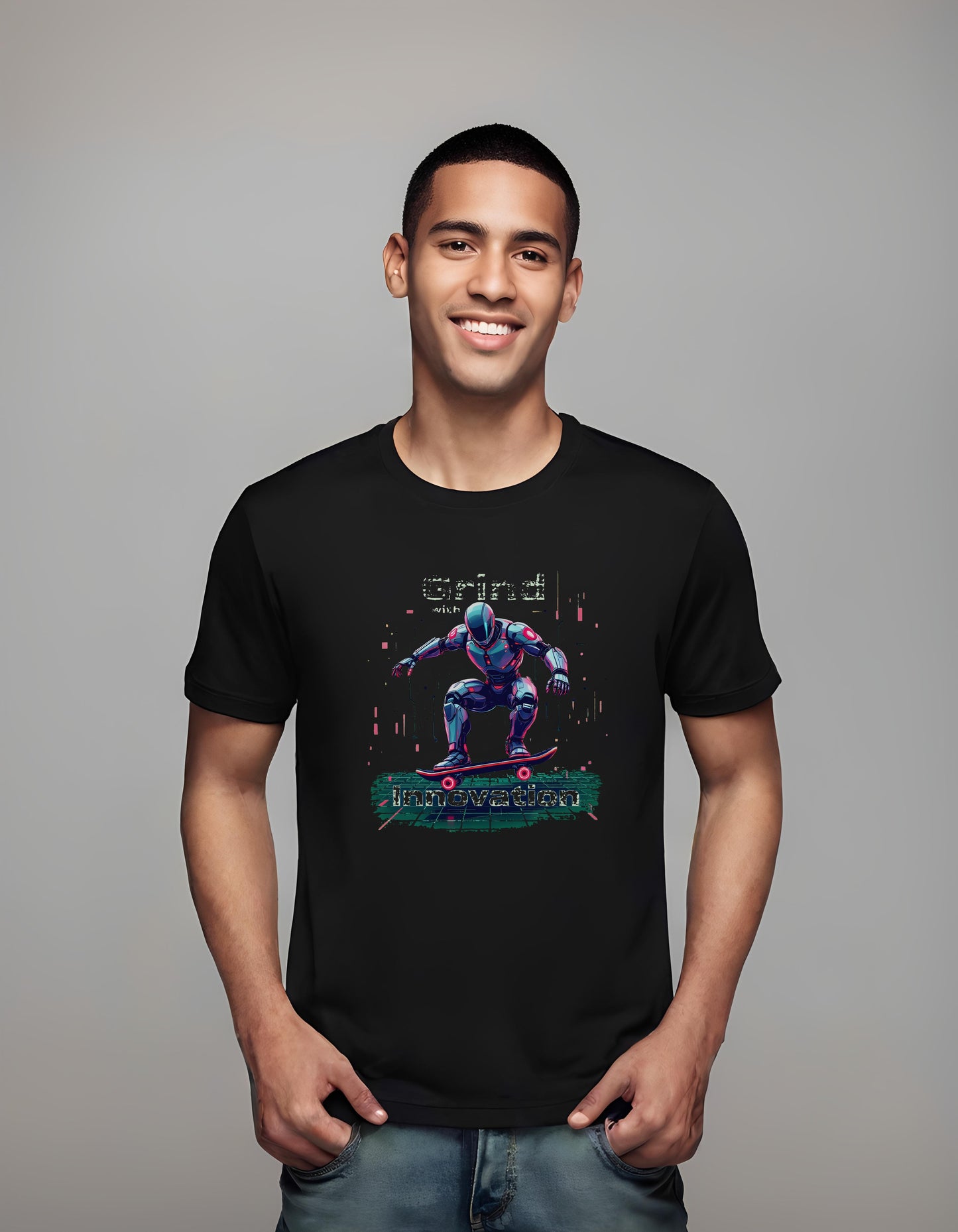 fashion lovers - t-shirt - style - robot