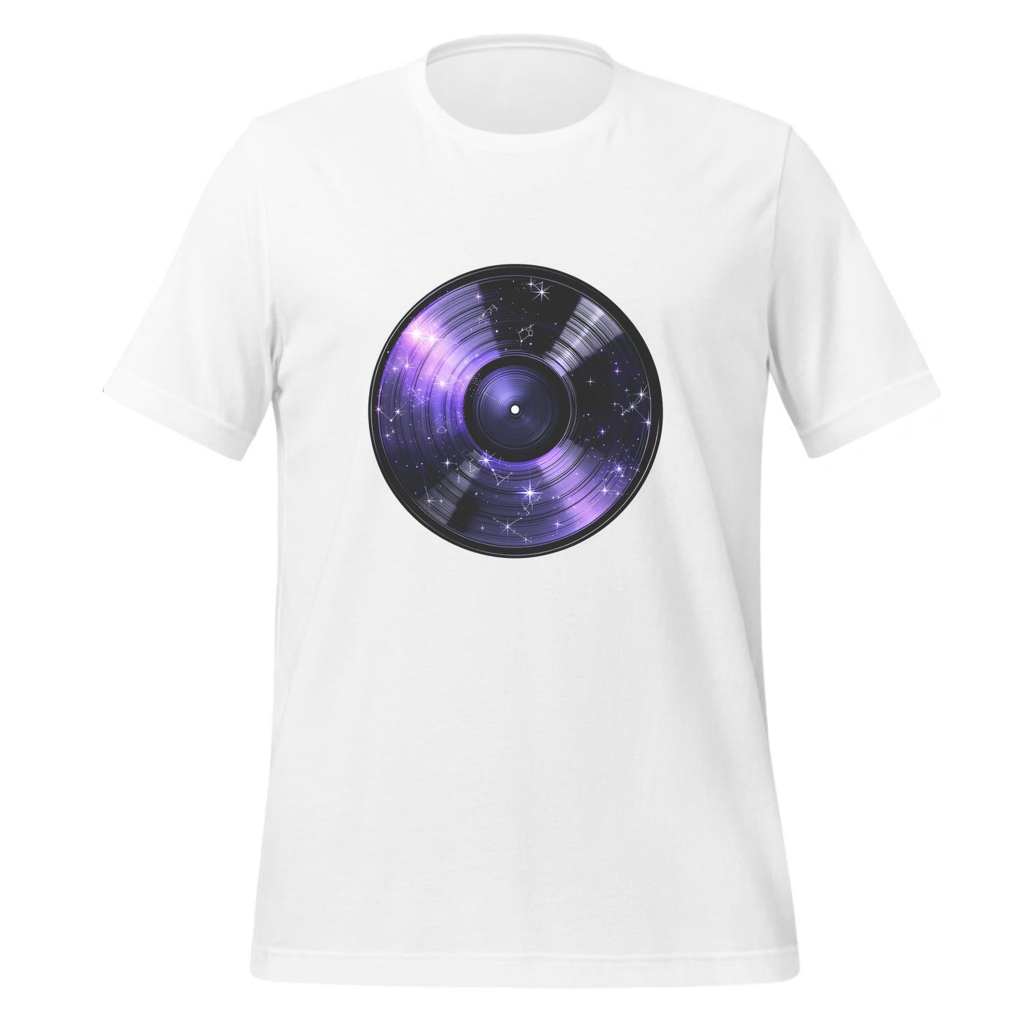 t-shirt - vinyl record - festival goers