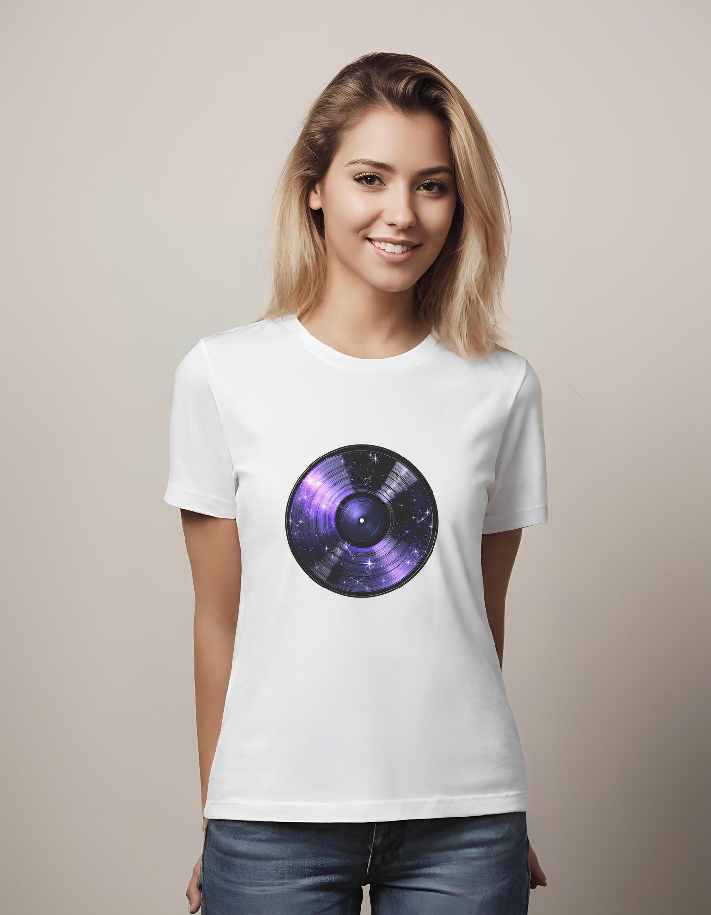 Galactic Groove | Classic T-Shirt (Unisex) T-Shirt - astronomy, astronomy music, fans of unique designs