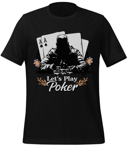 colleagues - t-shirt - poker community art - black