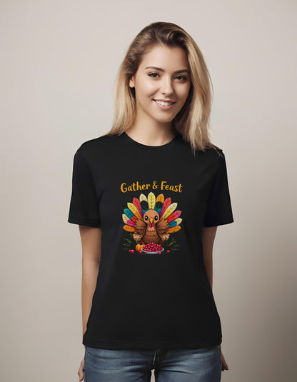 t-shirt - cooking enthusiasts - whimsical - inviting text