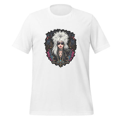 unisex - floral glam rock - t-shirt