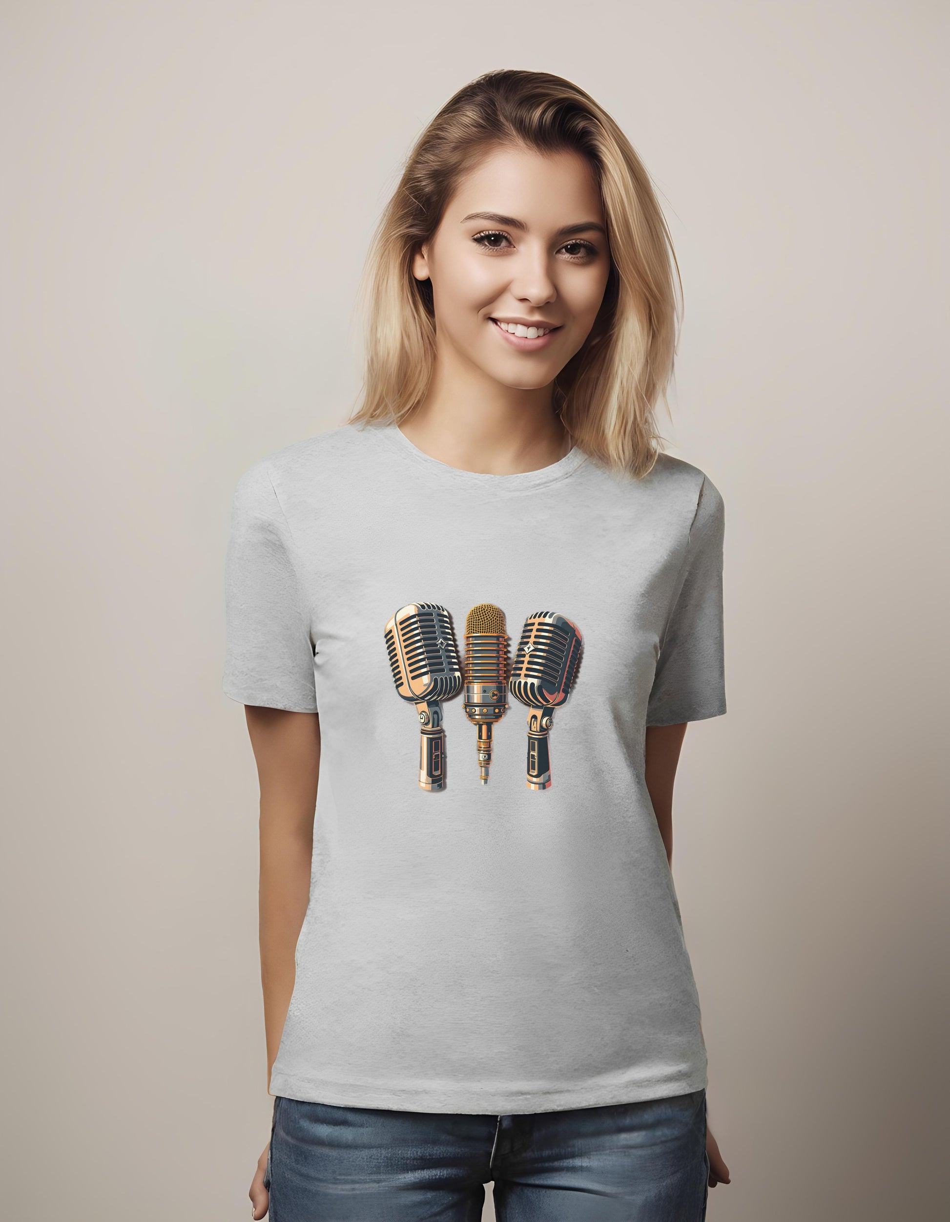 t-shirt - musicians - inviting textures - unique