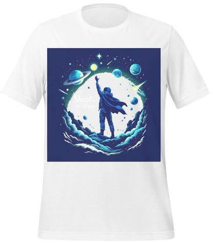 retro-futuristic art - motivation - youth - t-shirt - white