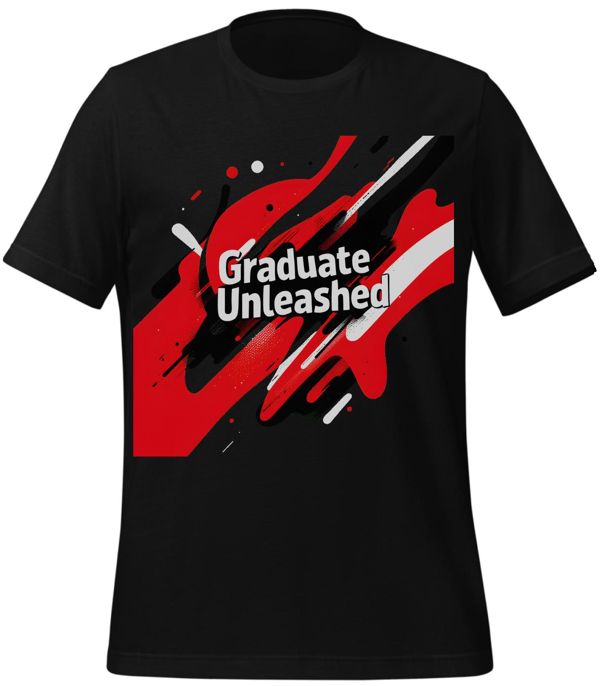 black - t-shirt - social media influencers - abstract graduation artwork - event planners