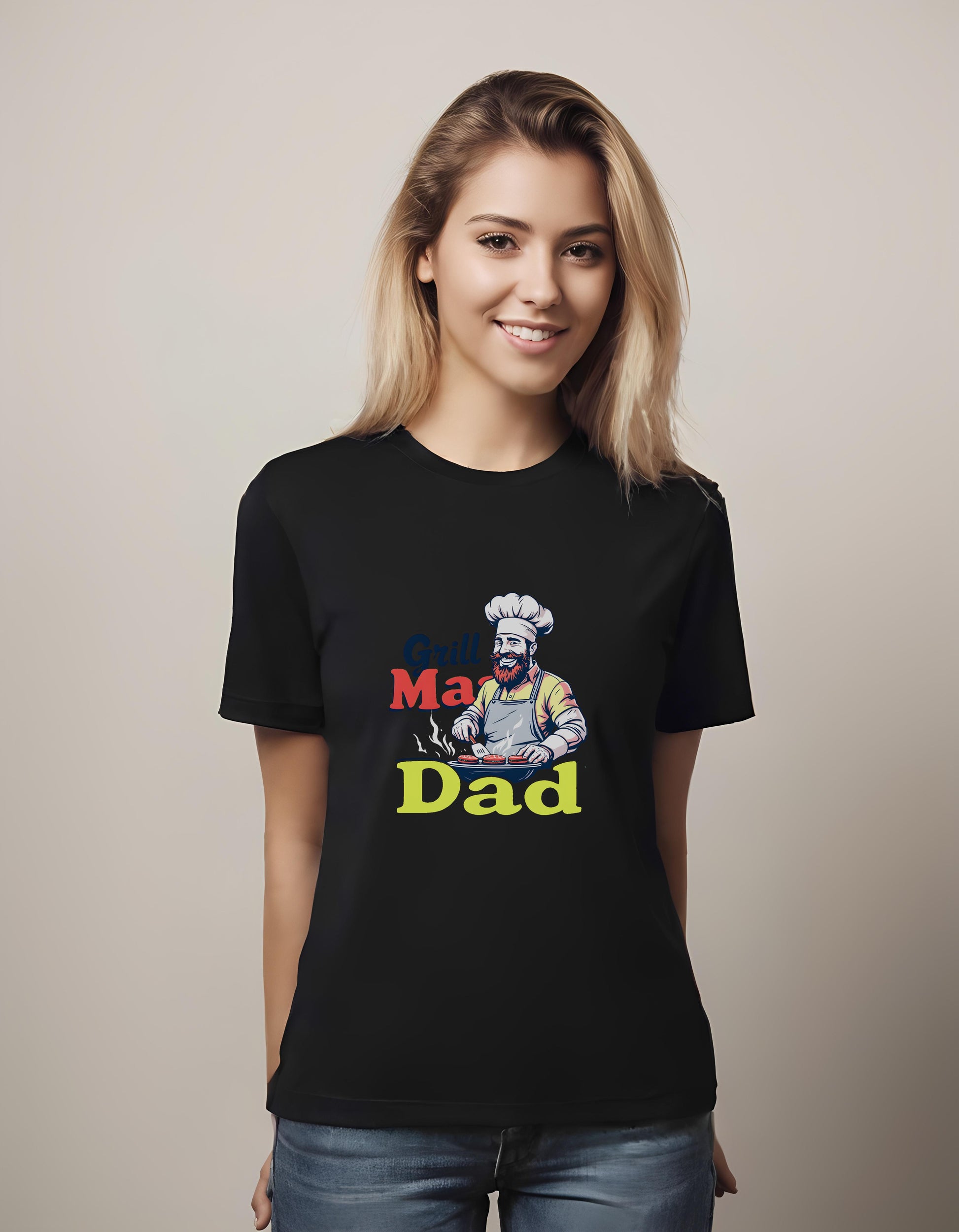 t-shirt - comfort - grilling gifts - father grilling character