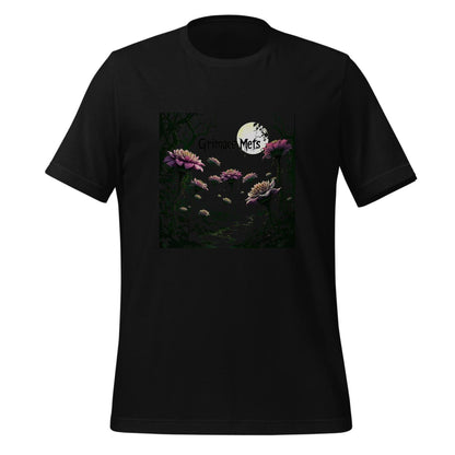 horror fans - floral horror t-shirt