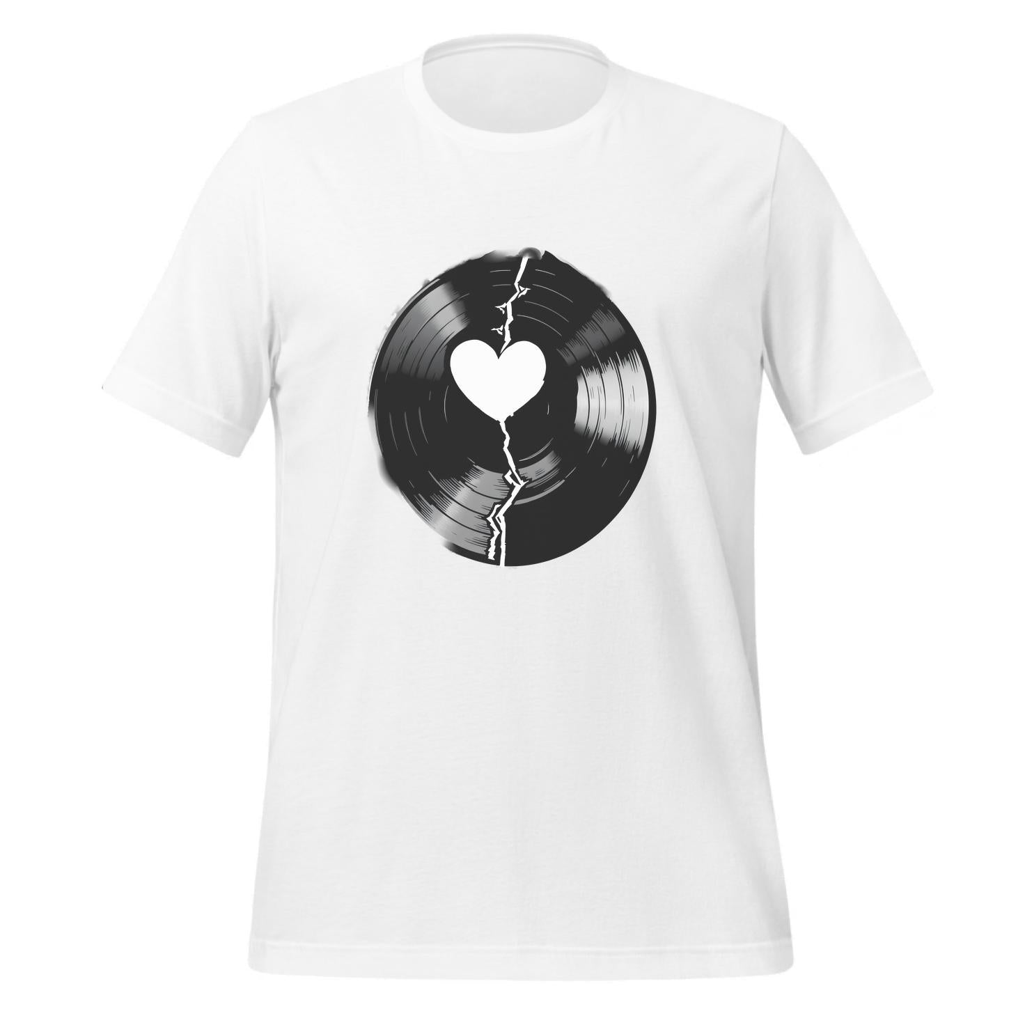 Heartfelt Vinyl Vibes | Classic T-Shirt (Unisex) T-Shirt - art lovers, emotion, family