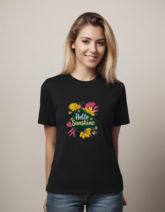 t-shirt - nature - tropical leaves