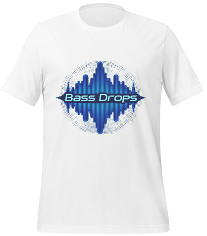 tech developers - white - bass-heavy graphic - t-shirt