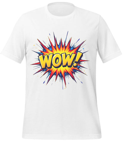 comic - white - creative design gifts - t-shirt