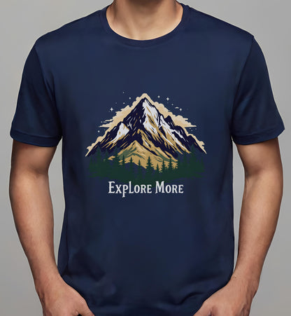 navy - t-shirt - adventure decor - travel