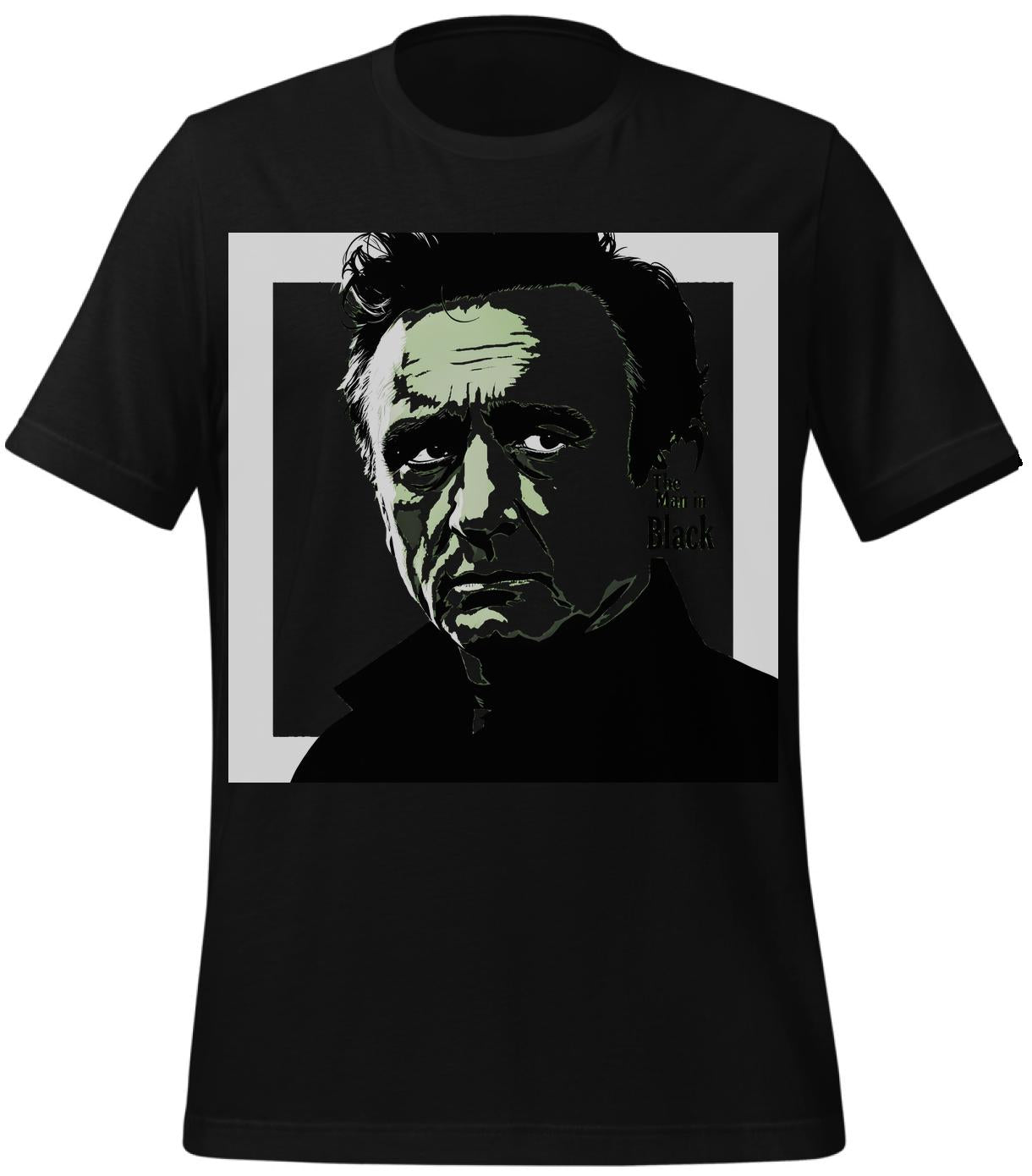 black - t-shirt - the man in black - johnny-cash-shirt