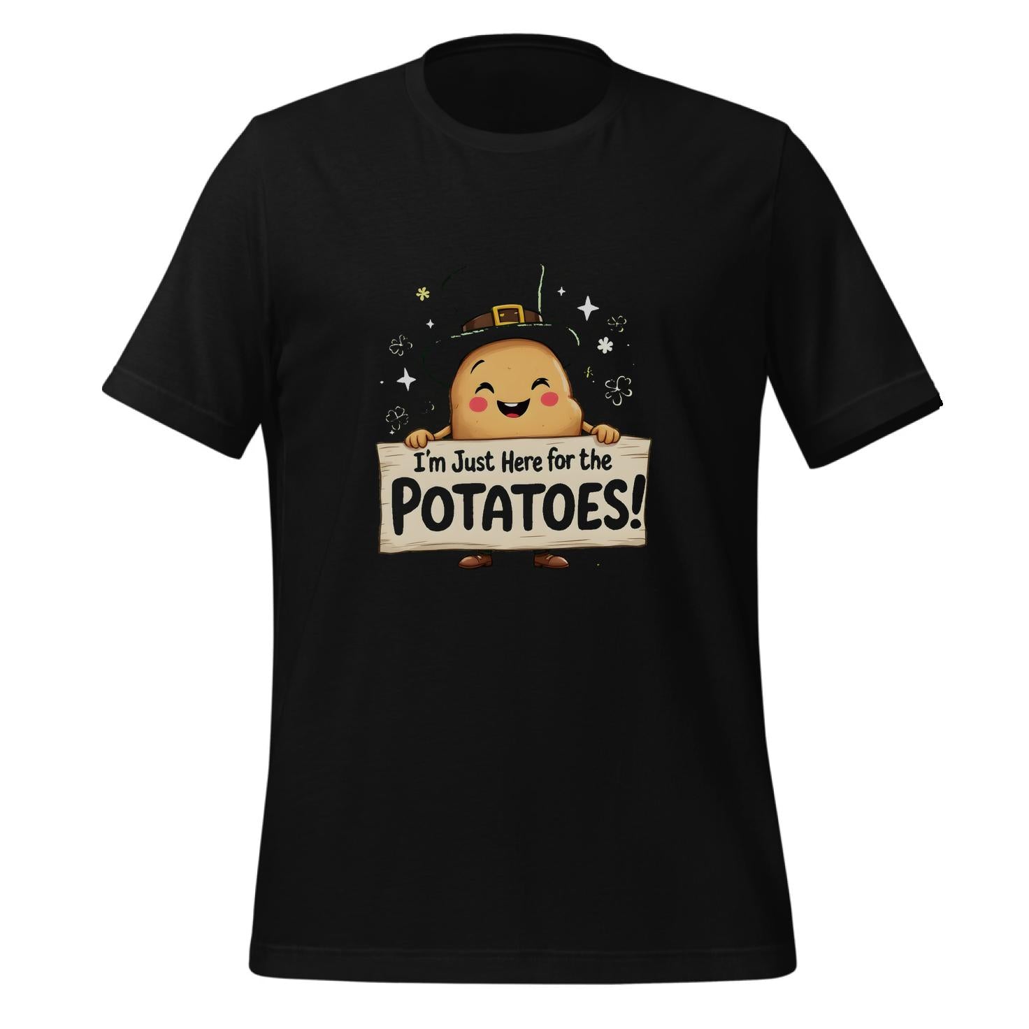 kitchen - happy potato design - potato character gift - t-shirt