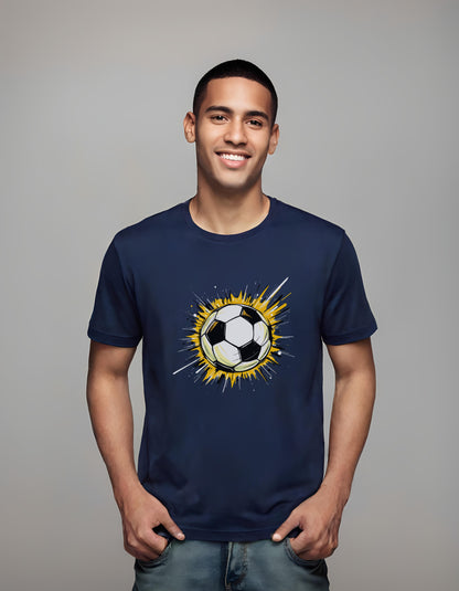 t-shirt - soccer merchandise - dynamic soccer art