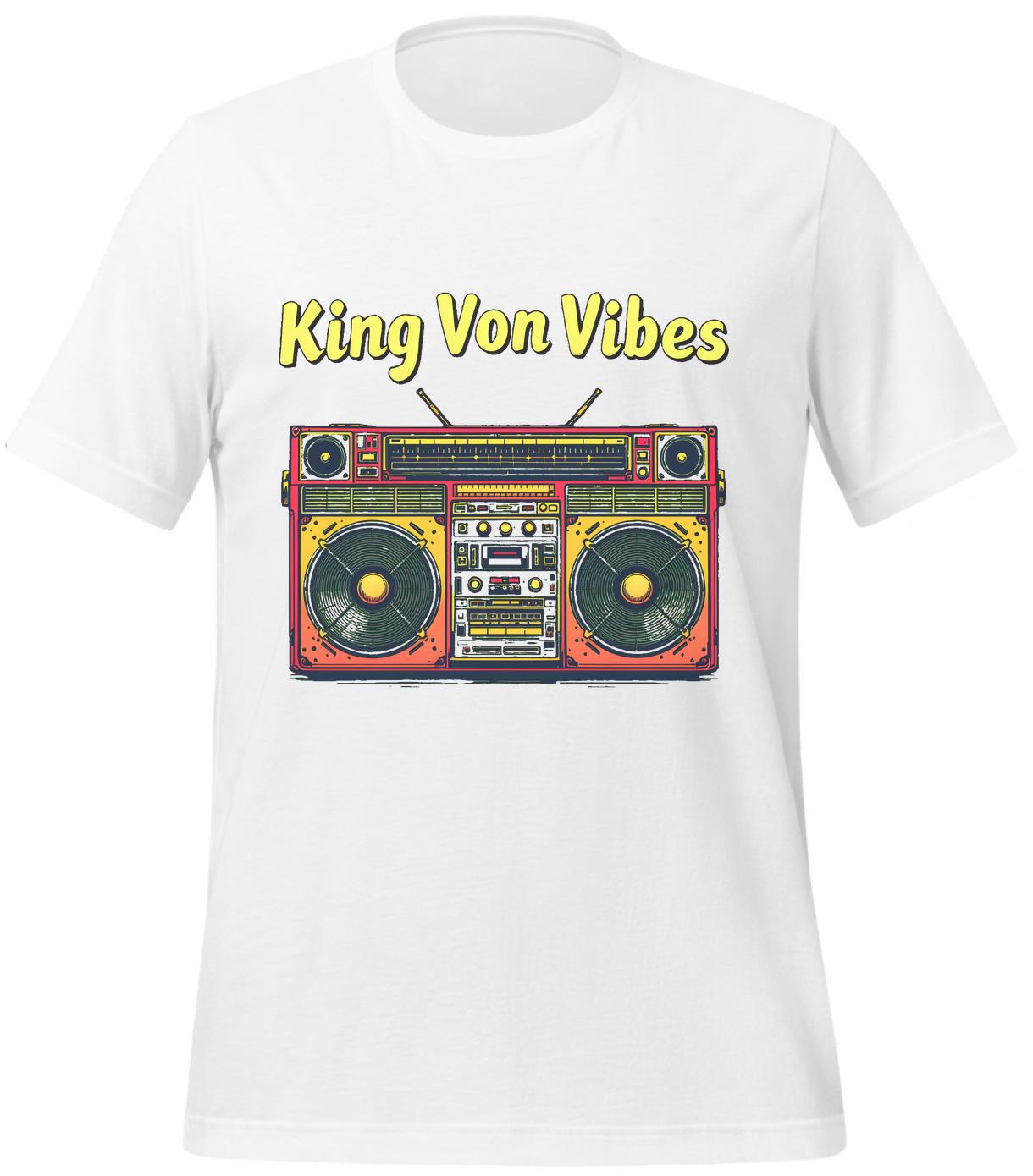 boombox - designers - white - t-shirt