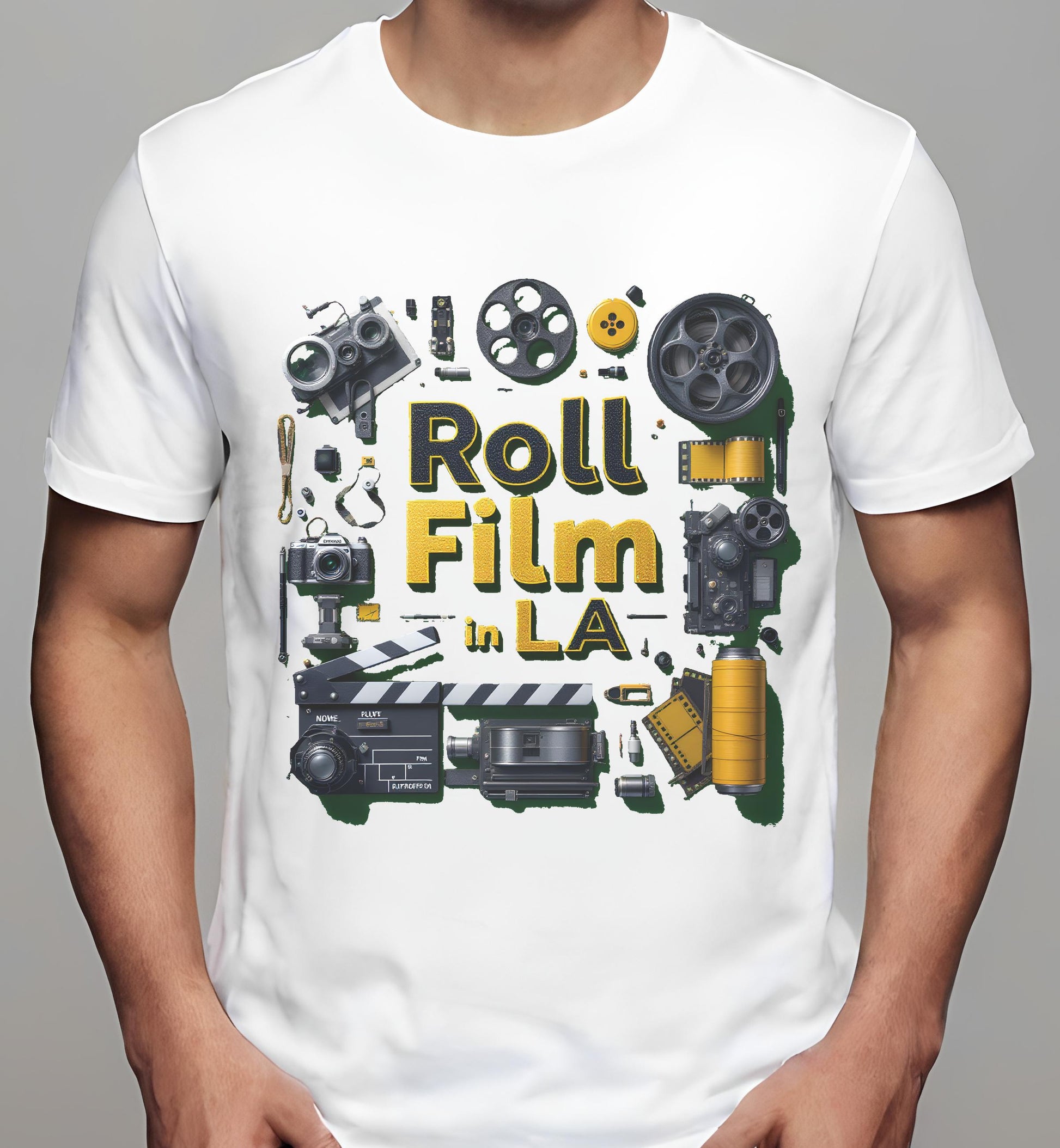 hollywood - creativity - t-shirt - white