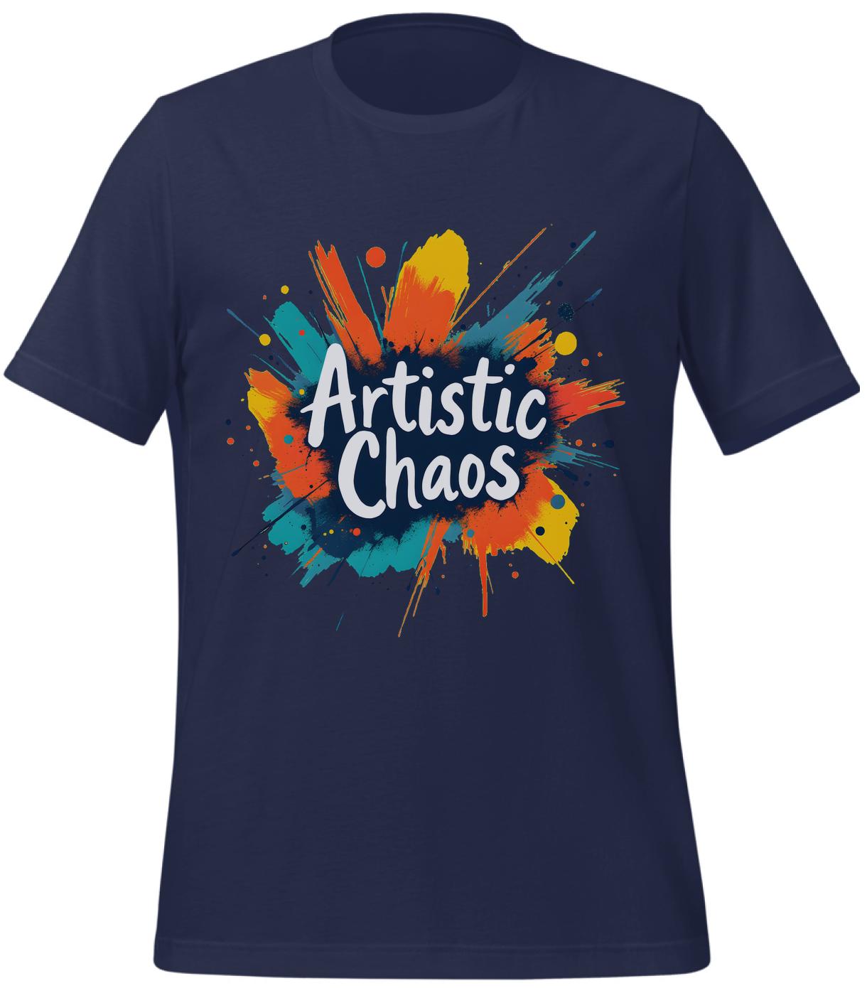 advertising professionals - artistic expression - t-shirt - lime-green-shirt - navy