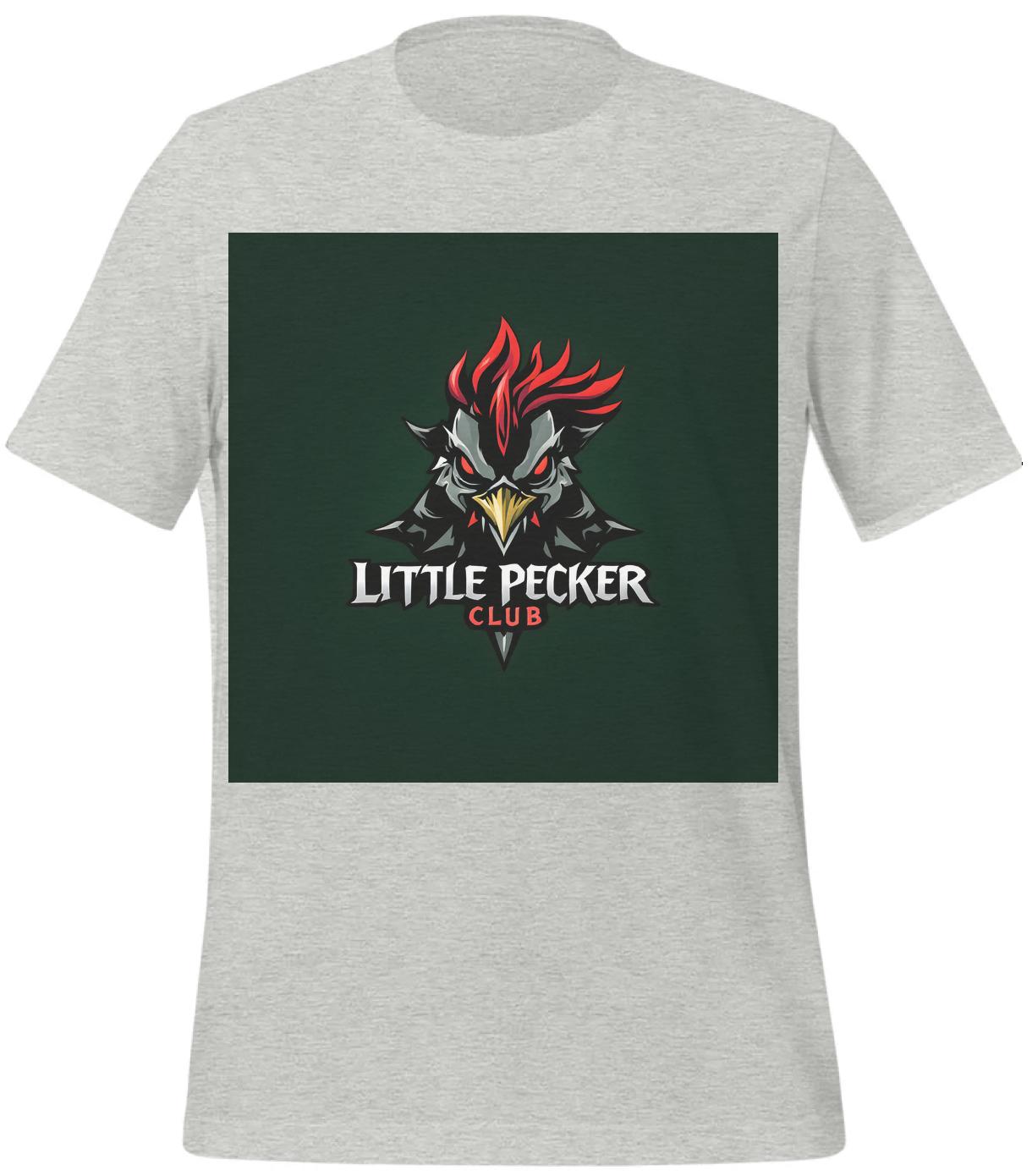 t-shirt - partners - rooster head - edgy fashion lovers - athletic_heather